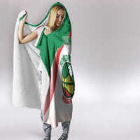 Senegal Basketball Custom Hooded Blanket Come On Lions - Wonder Print Shop