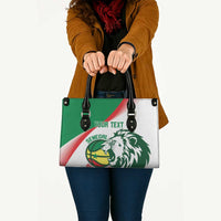 Senegal Basketball Custom Leather Bag Come On Lions - Wonder Print Shop