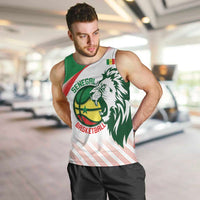 Senegal Basketball Custom Men Tank Top Come On Lions - Wonder Print Shop