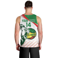Senegal Basketball Custom Men Tank Top Come On Lions - Wonder Print Shop