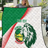 Senegal Basketball Custom Quilt Come On Lions - Wonder Print Shop