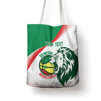 Senegal Basketball Custom Tote Bag Come On Lions - Wonder Print Shop