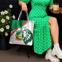 Senegal Basketball Custom Tote Bag Come On Lions - Wonder Print Shop