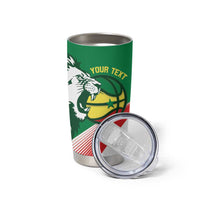 Senegal Basketball Custom Tumbler Cup Come On Lions - Wonder Print Shop