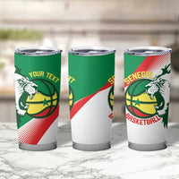 Senegal Basketball Custom Tumbler Cup Come On Lions - Wonder Print Shop
