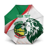 Senegal Basketball Custom Umbrella Come On Lions - Wonder Print Shop