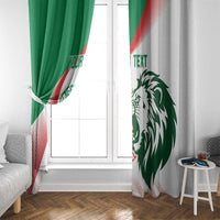 Senegal Basketball Custom Window Curtain Come On Lions - Wonder Print Shop