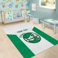 Nigeria Basketball Custom Area Rug Come On Tigers - Wonder Print Shop