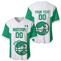 Nigeria Basketball Custom Baseball Jersey Come On Tigers - Wonder Print Shop