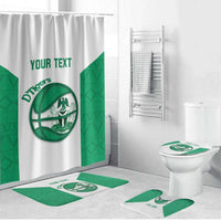 Nigeria Basketball Custom Bathroom Set Come On Tigers - Wonder Print Shop