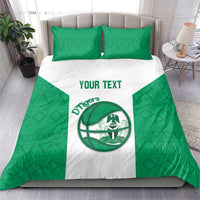 Nigeria Basketball Custom Bedding Set Come On Tigers - Wonder Print Shop