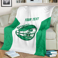 Nigeria Basketball Custom Blanket Come On Tigers - Wonder Print Shop