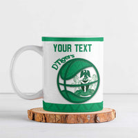 Nigeria Basketball Custom Ceramic Mug Come On Tigers - Wonder Print Shop