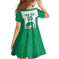 Nigeria Basketball Custom Family Matching Off Shoulder Maxi Dress and Hawaiian Shirt Come On Tigers - Wonder Print Shop