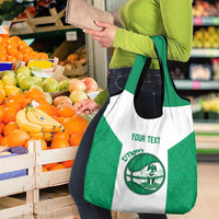 Nigeria Basketball Custom Grocery Bag Come On Tigers - Wonder Print Shop