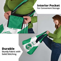 Nigeria Basketball Custom Grocery Bag Come On Tigers - Wonder Print Shop