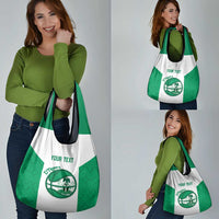 Nigeria Basketball Custom Grocery Bag Come On Tigers - Wonder Print Shop