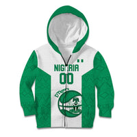 Nigeria Basketball Custom Kid Hoodie Come On Tigers - Wonder Print Shop