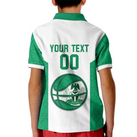 Nigeria Basketball Custom Kid Polo Shirt Come On Tigers - Wonder Print Shop