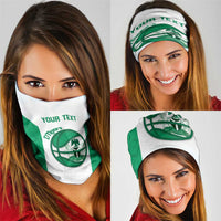 Nigeria Basketball Custom Neck Gaiter Come On Tigers - Wonder Print Shop