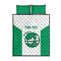 Nigeria Basketball Custom Quilt Bed Set Come On Tigers - Wonder Print Shop