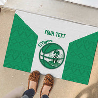 Nigeria Basketball Custom Rubber Doormat Come On Tigers - Wonder Print Shop
