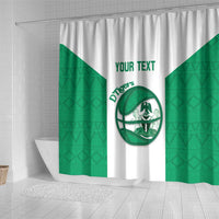 Nigeria Basketball Custom Shower Curtain Come On Tigers - Wonder Print Shop