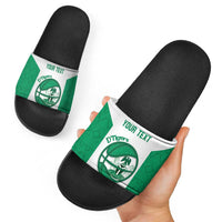 Nigeria Basketball Custom Slide Sandals Come On Tigers - Wonder Print Shop
