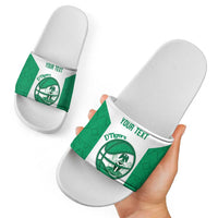 Nigeria Basketball Custom Slide Sandals Come On Tigers - Wonder Print Shop