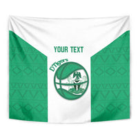 Nigeria Basketball Custom Tapestry Come On Tigers - Wonder Print Shop