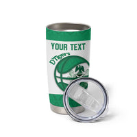 Nigeria Basketball Custom Tumbler Cup Come On Tigers - Wonder Print Shop
