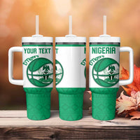 Nigeria Basketball Custom Tumbler With Handle Come On Tigers - Wonder Print Shop