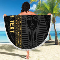 Egypt Basketball Custom Beach Blanket Come On Pharaohs - Wonder Print Shop