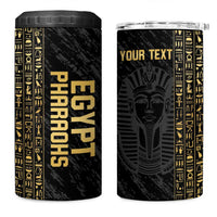 Egypt Basketball Custom 4 in 1 Can Cooler Tumbler Come On Pharaohs - Wonder Print Shop