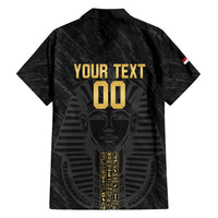 Egypt Basketball Custom Family Matching Short Sleeve Bodycon Dress and Hawaiian Shirt Come On Pharaohs - Wonder Print Shop