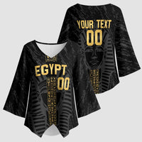 Egypt Basketball Custom Kimono Sleeve Blouse Come On Pharaohs - Wonder Print Shop