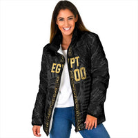 Egypt Basketball Custom Padded Jacket Come On Pharaohs - Wonder Print Shop