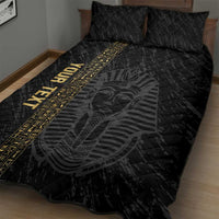Egypt Basketball Custom Quilt Bed Set Come On Pharaohs - Wonder Print Shop
