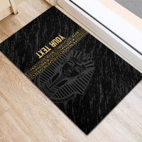 Egypt Basketball Custom Rubber Doormat Come On Pharaohs - Wonder Print Shop