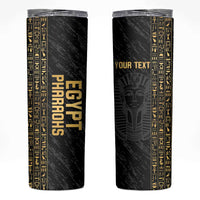 Egypt Basketball Custom Skinny Tumbler Come On Pharaohs - Wonder Print Shop