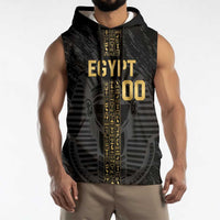 Egypt Basketball Custom Sleeveless Hoodie Come On Pharaohs - Wonder Print Shop