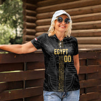 Egypt Basketball Custom Women Polo Shirt Come On Pharaohs - Wonder Print Shop