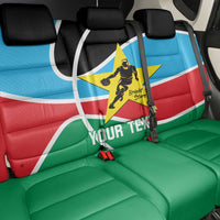 South Sudan Basketball Custom Back Car Seat Cover Come On Bright Stars - Wonder Print Shop