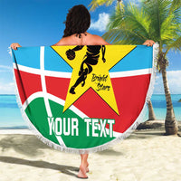South Sudan Basketball Custom Beach Blanket Come On Bright Stars - Wonder Print Shop