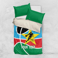 South Sudan Basketball Custom Bedding Set Come On Bright Stars - Wonder Print Shop