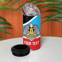 South Sudan Basketball Custom 4 in 1 Can Cooler Tumbler Come On Bright Stars - Wonder Print Shop