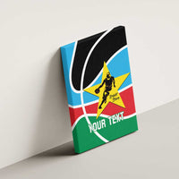 South Sudan Basketball Custom Canvas Wall Art Come On Bright Stars - Wonder Print Shop