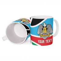 South Sudan Basketball Custom Ceramic Mug Come On Bright Stars - Wonder Print Shop