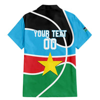 South Sudan Basketball Custom Family Matching Mermaid Dress and Hawaiian Shirt Come On Bright Stars - Wonder Print Shop