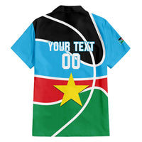 South Sudan Basketball Custom Family Matching Tank Maxi Dress and Hawaiian Shirt Come On Bright Stars - Wonder Print Shop